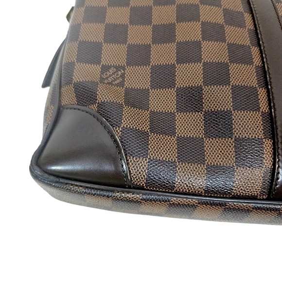 Louis Vuitton Damier Ebene Porte-Documents Voyage Leather Briefcase Hand… - Picture 14 of 16